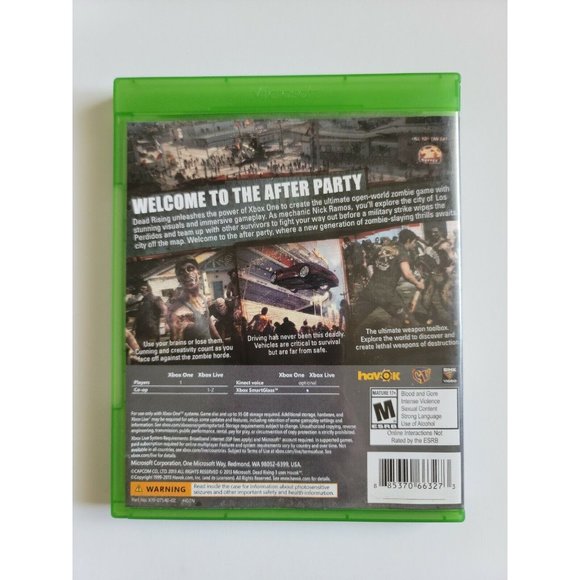 Dead Rising 3 (Microsoft Xbox One, 2013) Not tested, no booklet - Picture 2 of 5